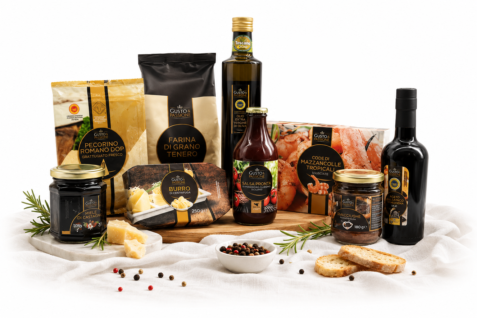 Famiglia di prodotti Gusto&Passione