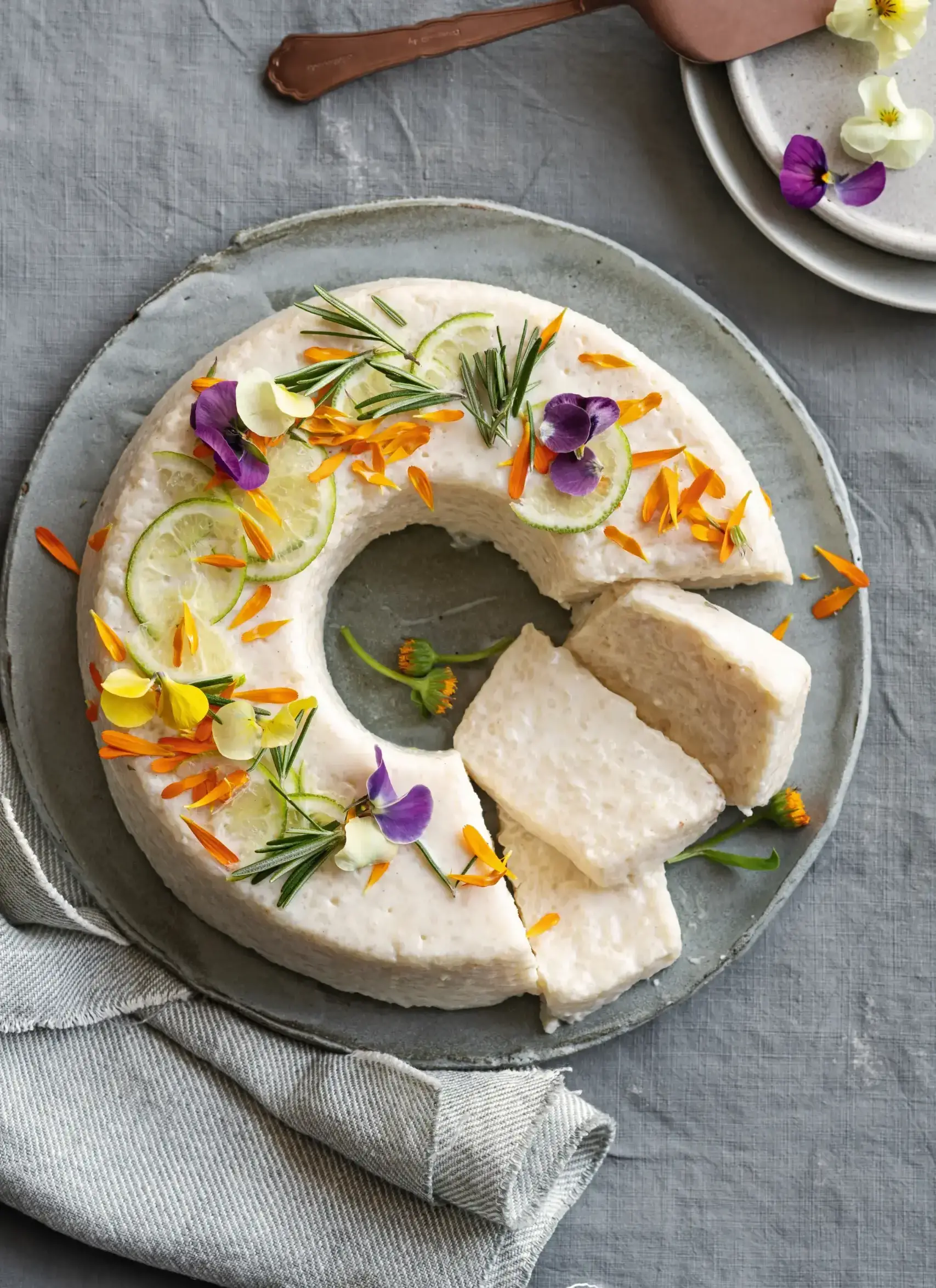 Budino di riso al cioccolato bianco
