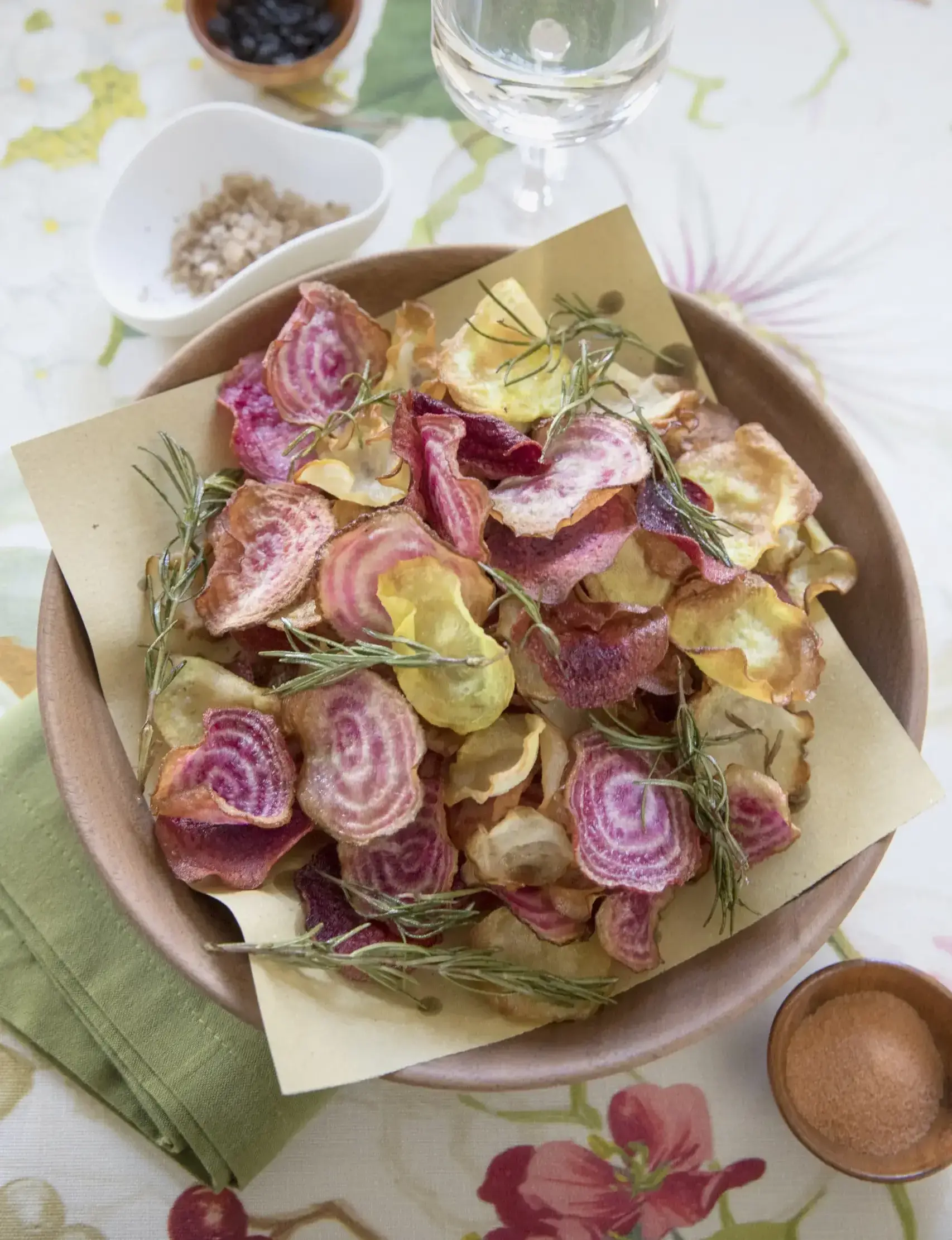 Chips di barbabietole all’aceto