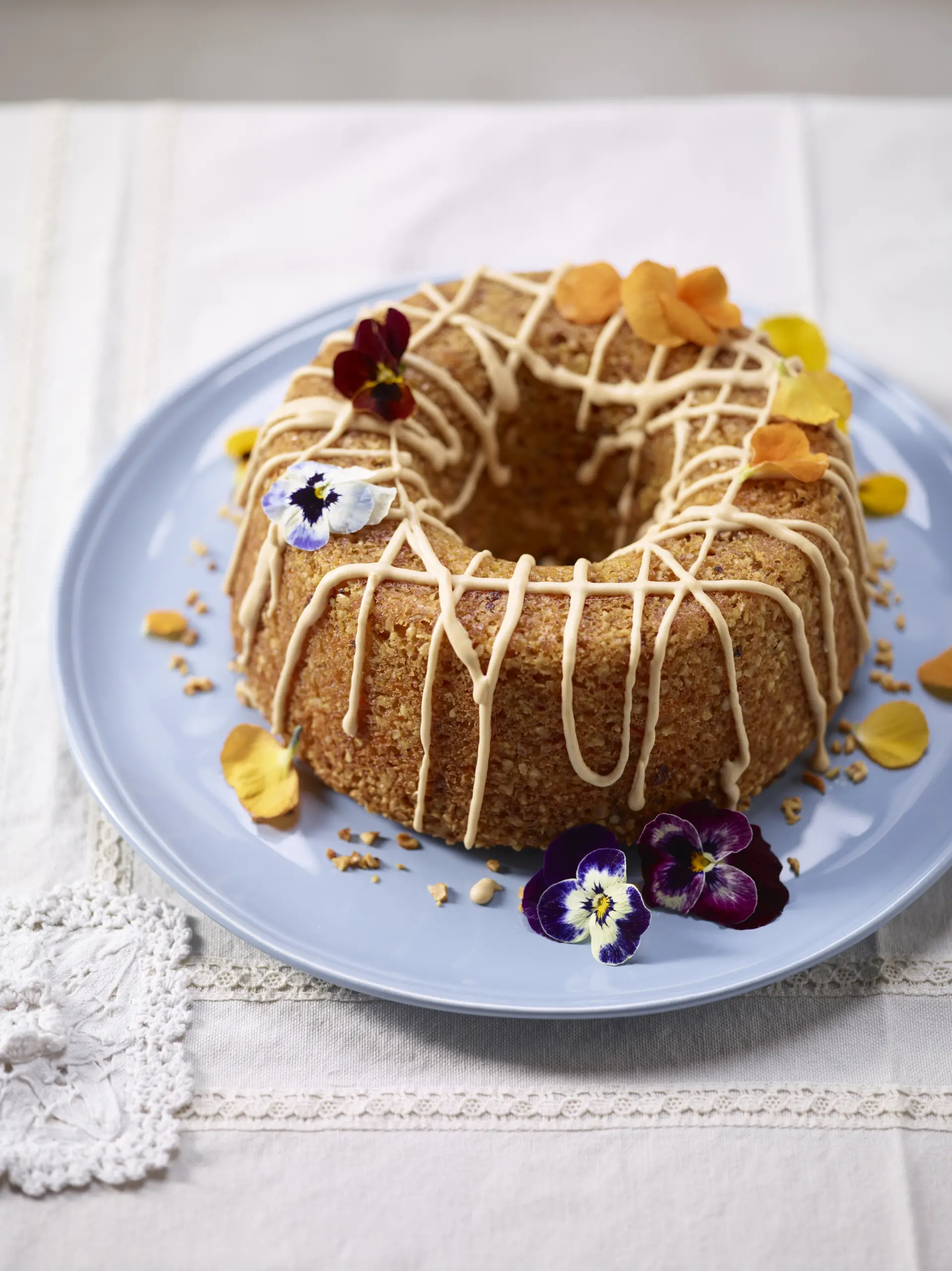 Ciambella carote e nocciole