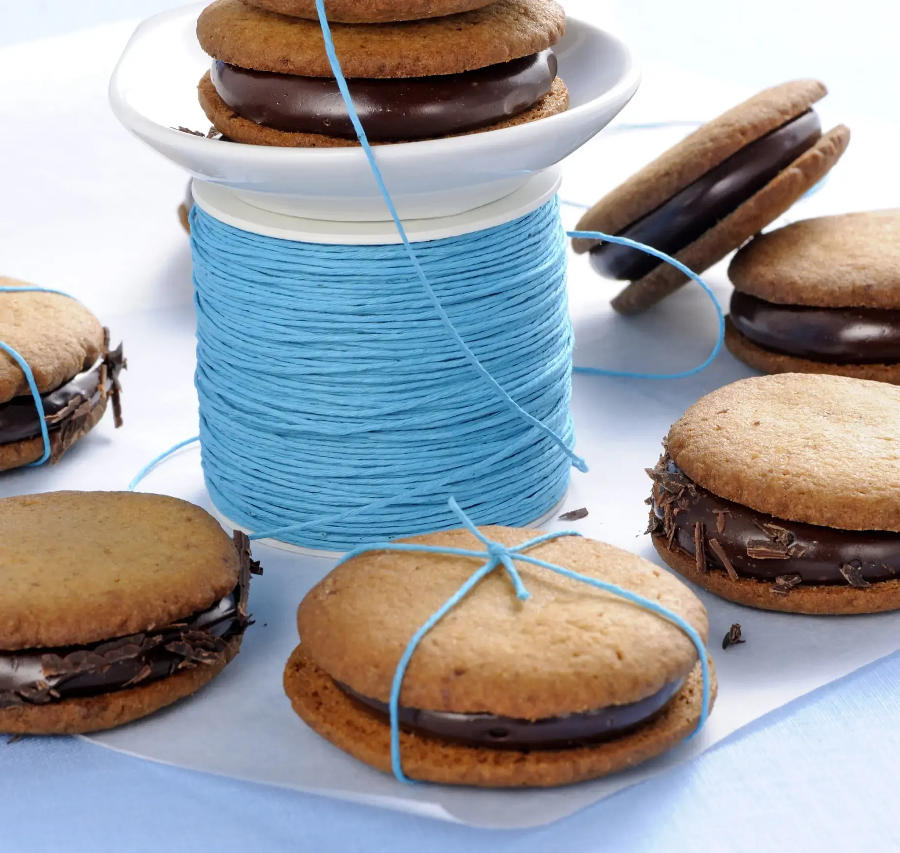 Gingersnaps con crema di cioccolato