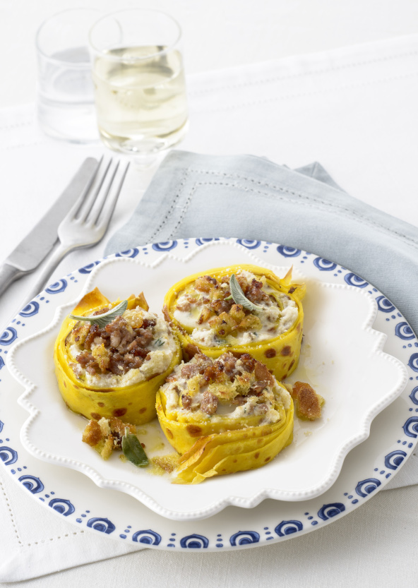 Girandole alla salsiccia
