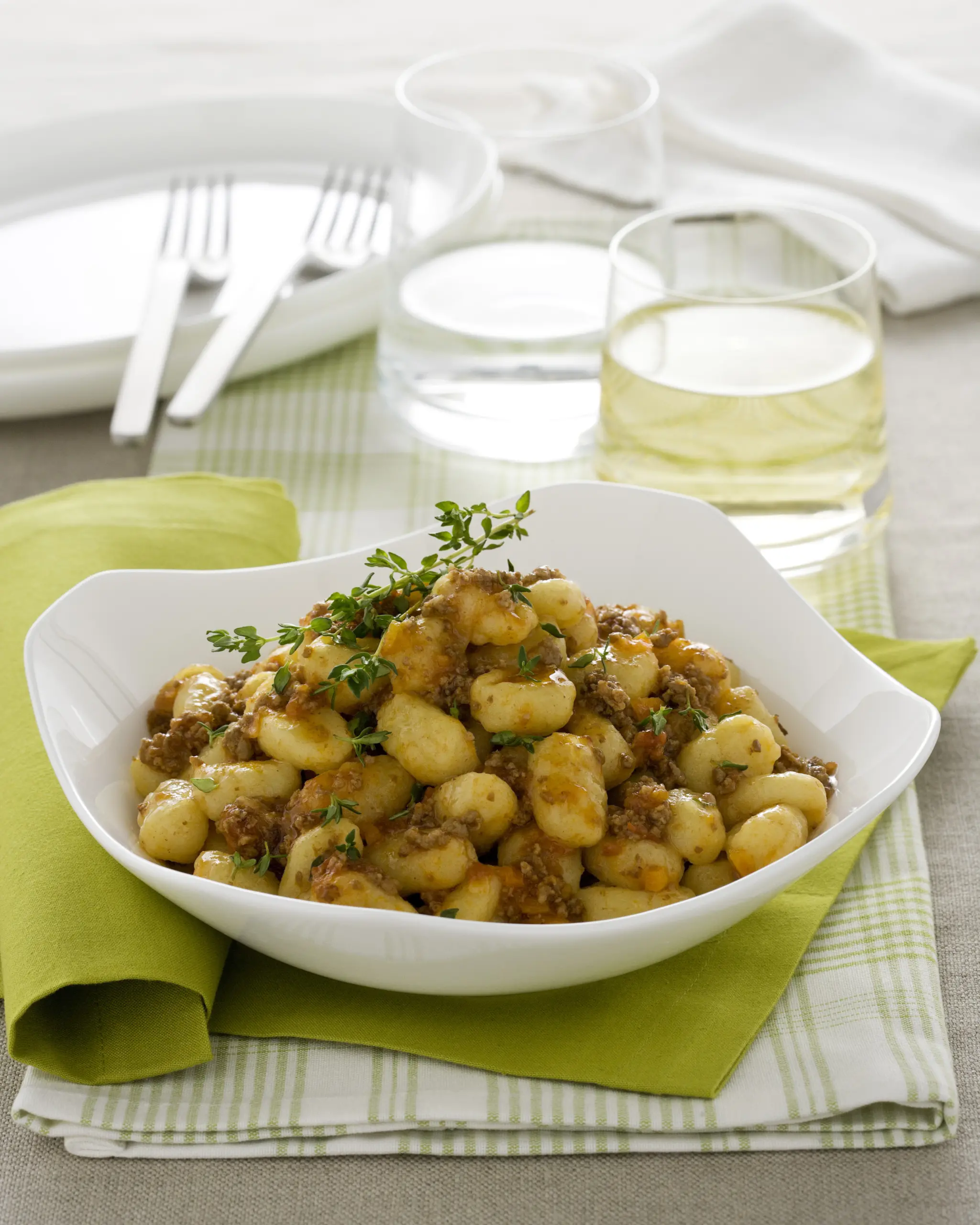 Gnocchi cosentini con ragù di agnello (Calabria)