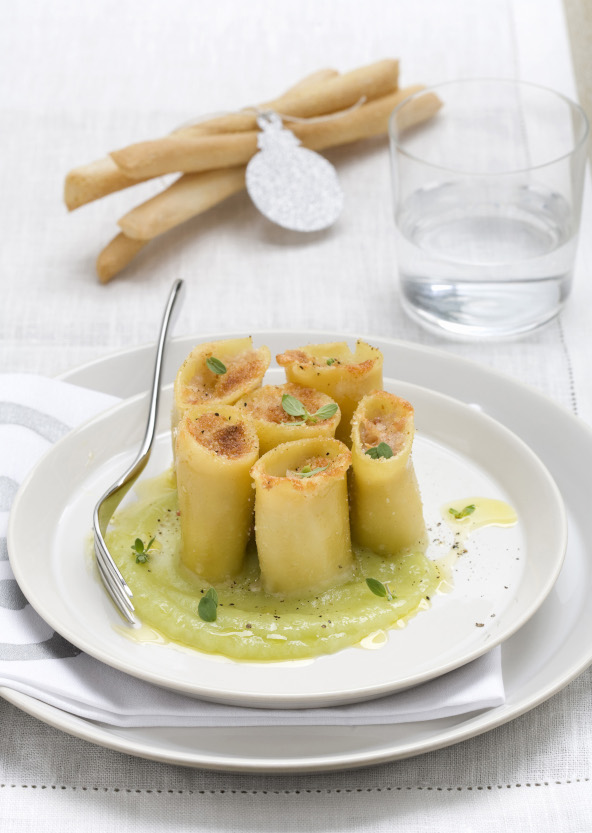 Paccheri al gratin