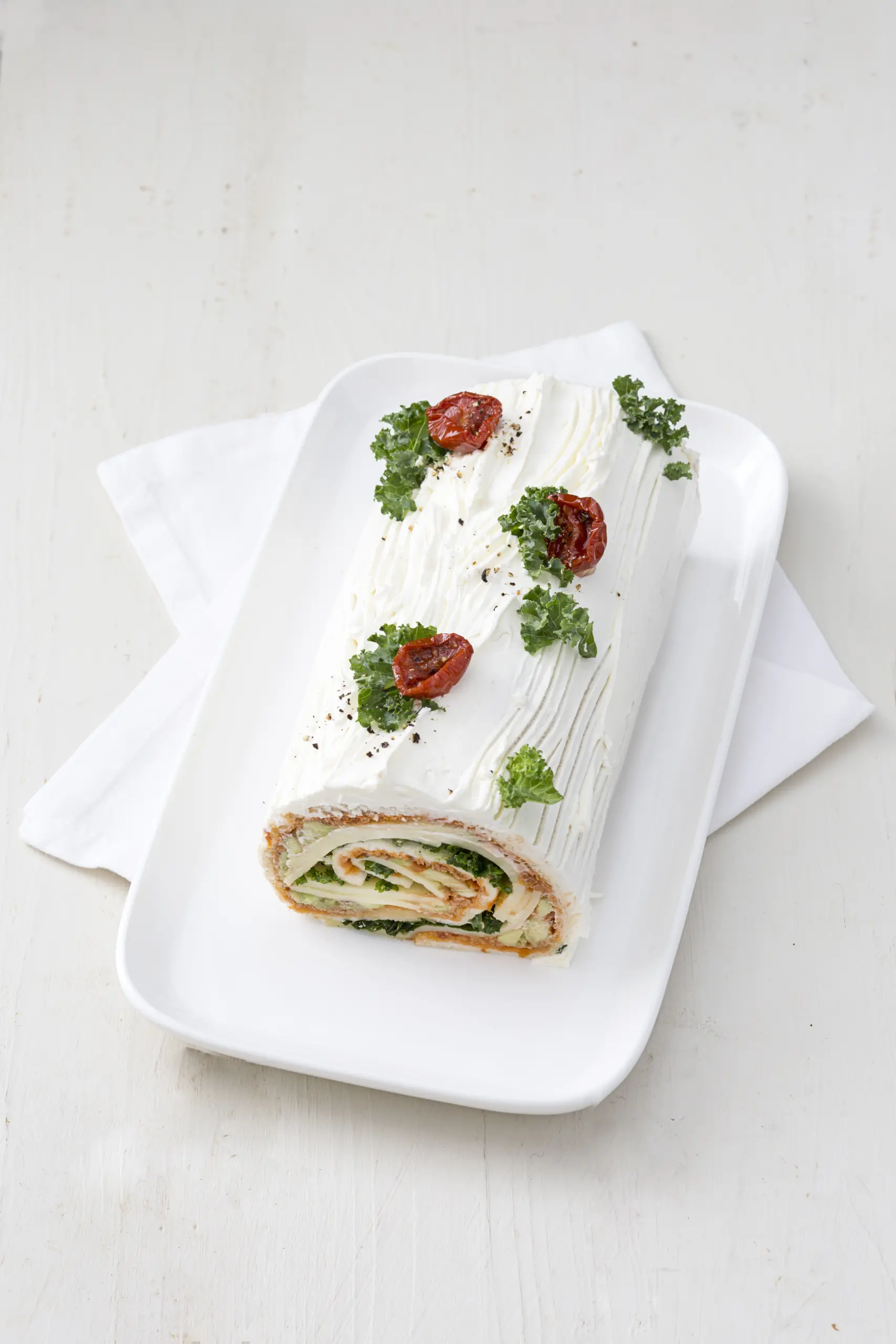 Tronchetto vegetariano