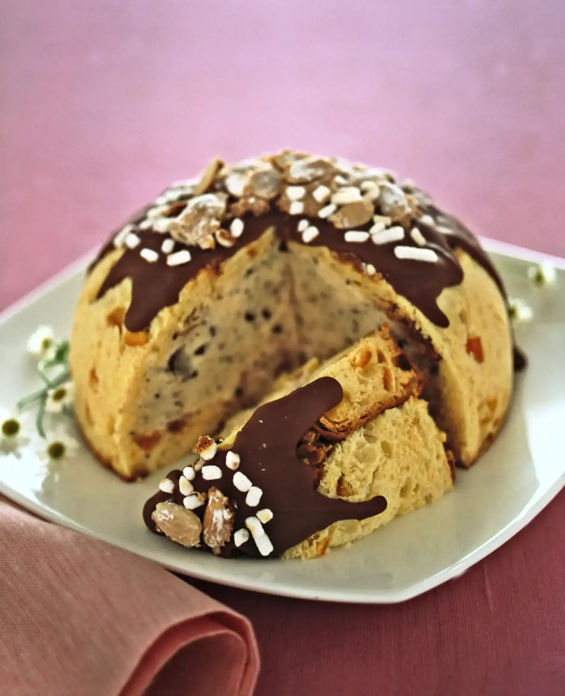 Zuccotto alla stracciatella